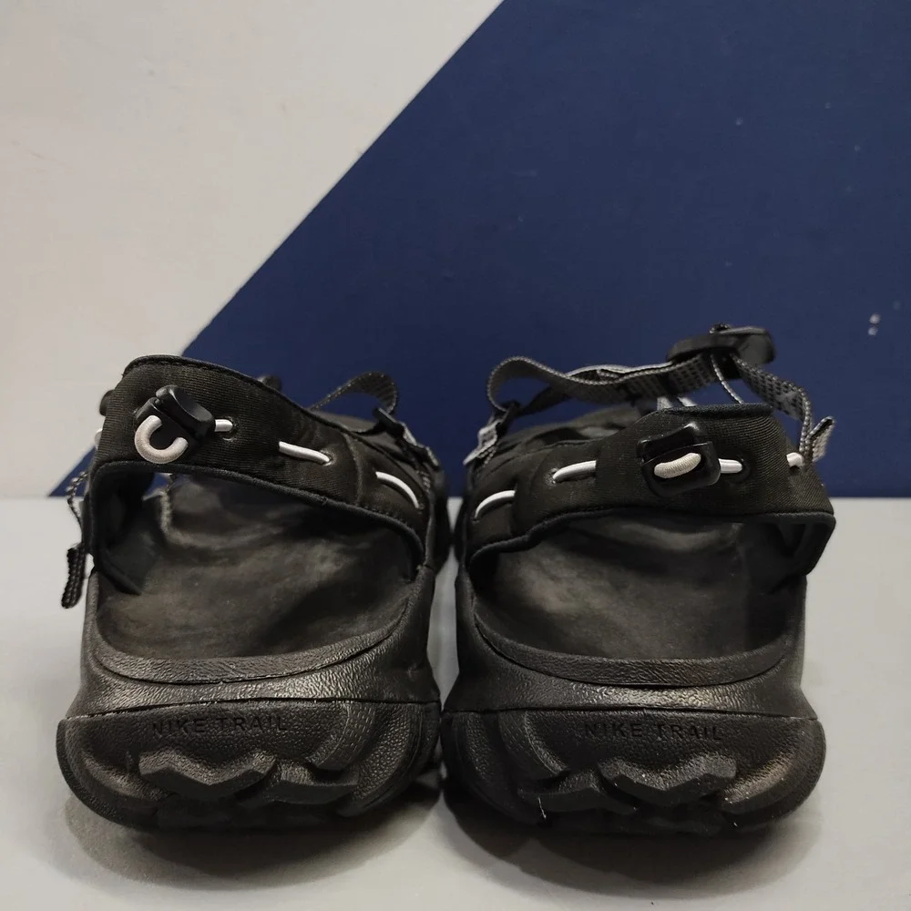 Nike Oneonta Trail Sandals Mens Size 13 Black Gray Adjustable Straps DJ6604-001